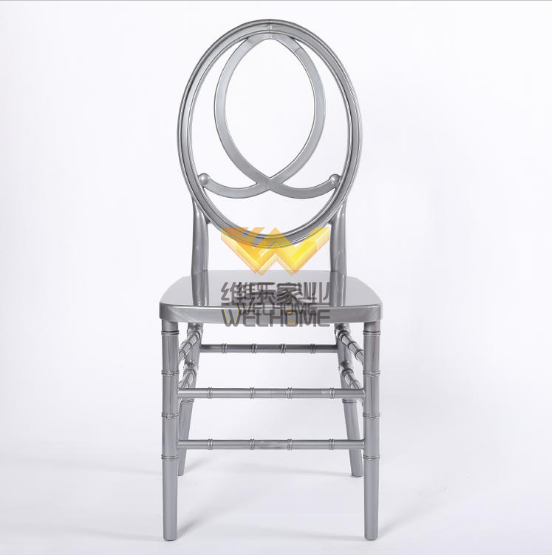 Silver Wooden Phoenix Chair for wedding/event